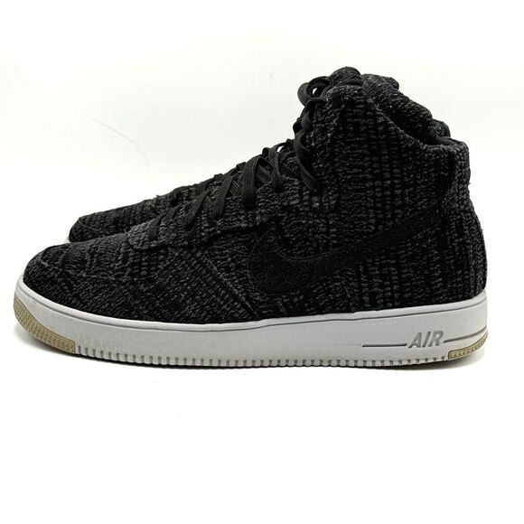 Nike Air Force 1 Ultraforce High Top Sneakers in Black - Men’s US 13 // EU 47.5 - Picture 6 of 13